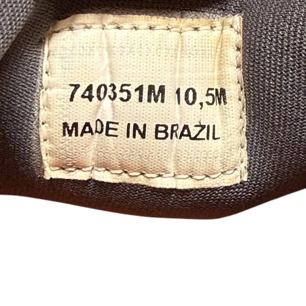 MARTIN DINGMAN Cameron Men 10.5 Old Saddle Leather Casual Shoes Sneakers 740351
